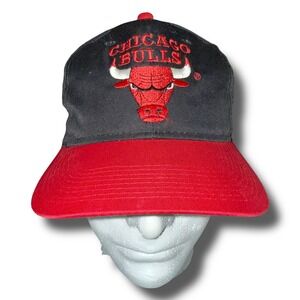 Vintage Chicago Bulls Snapback Hat Young An The G-Cap NBA Basketball 90s